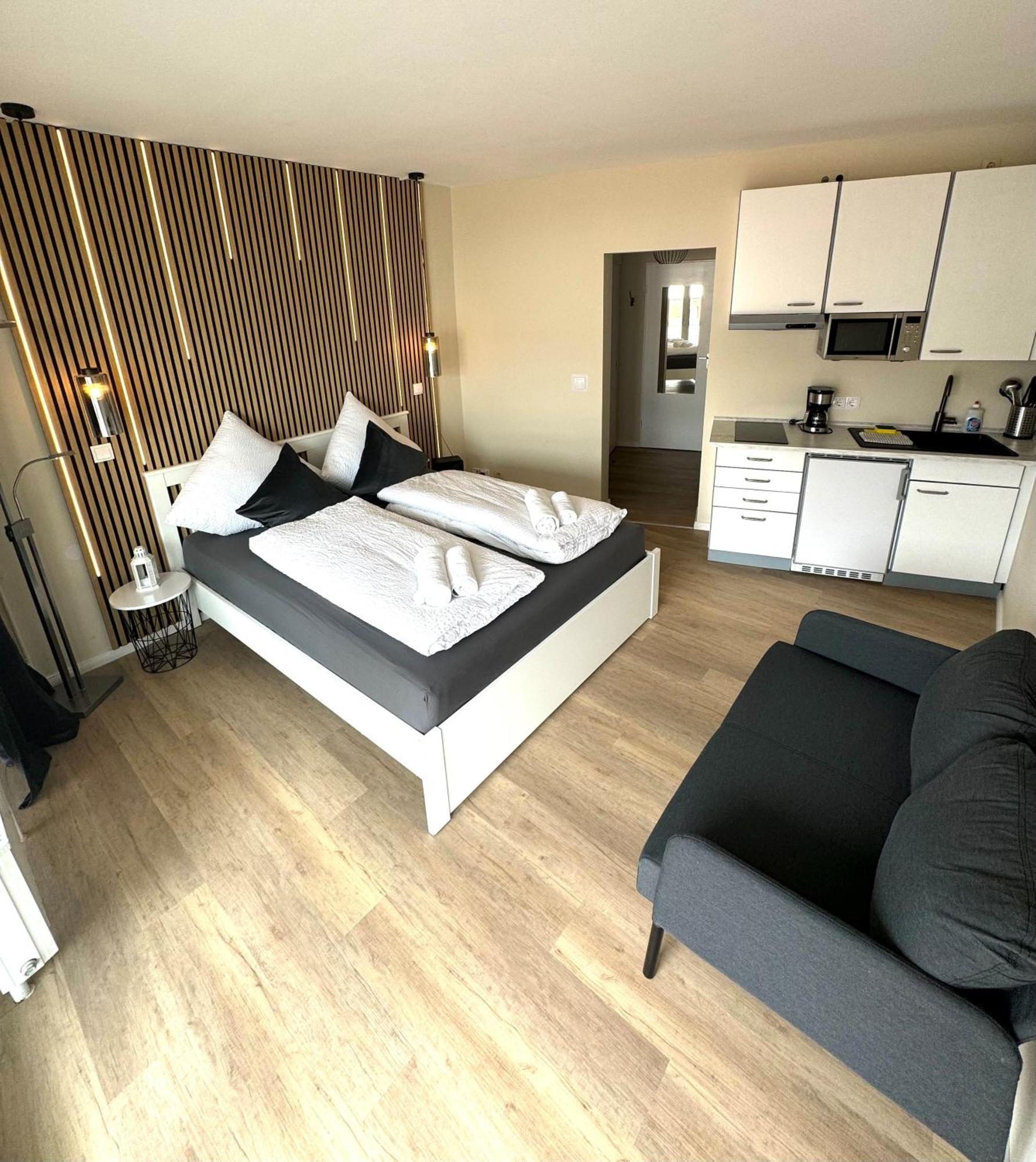Traumhafte Ferienwohnung - Direkter Meerblick - 50M Zum Strand In Cuxhaven Duhnen In 1A Lage Im Haus Seehuette Bagian luar foto